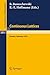 Continuous Lattices: Proceedings of the Conference on Topological and Categorical Aspects of Continuous Lattices (Workshop IV) Held at the University ... 9-11, 1979 (Lecture Notes in Mathematics)