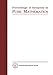 Mathematical Developments Arising from Hilbert Problems. Proceedings of Symposia in Pure Mathematics, Volume XXVIII, Parts 1 and 2. Two Volumes