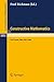 Constructive Mathematics: Proceedings of the New Mexico State University Conference Held at Las Cruces, New Mexico, August 11-15, 1980 (Lecture Notes in Mathematics)