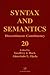 Syntax and Semantics, Volume 20: Discontinuous Constituency (Syntax and Semantics)