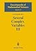 Several Complex Variables III: Geometric Function Theory: v. 3 (Encyclopaedia of Mathematical Sciences)