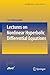 Lectures on Nonlinear Hyperbolic Differential Equations (Mathématiques et Applications)