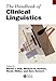 The Handbook of Clinical Linguistics