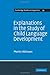 Explanations in the Study of Child Language Development (Cambridge Studies in Linguistics)