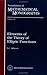 Elements of the Theory of Elliptic Functions (Translations of Mathematical Monographs)