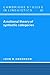 A Notional Theory of Syntactic Categories (Cambridge Studies in Linguistics)