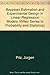 Bayesian Estimation and Experimental Design in Linear Regression Models (Wiley Series in Probability and Statistics)