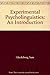 Experimental Psycholinguistics: An Introduction