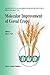 Molecular Improvement of Cereal Crops