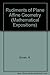 Rudiments of Plane Affine Geometry (Mathematical Expositions)