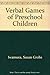 Verbal Games of Preschool Children