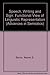 Speech, Writing and Sign: Functional View of Linguistic Representation (Advances in Semiotics)
