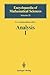 Analysis I: Integral Representations and Asymptotic Methods (Encyclopaedia of Mathematical Sciences)