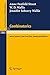 Combinatorics: Room Squares, Sum-Free Sets, Hadamard Matrices (Lecture Notes in Mathematics)