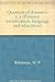 Question of Answers: v. 1 (Primary socialization, language and education)