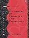 A Dictionary of Phonetics and Phonology (Linguistics)