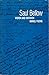 Saul Bellow: Vision and Revision