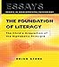 The Foundation of Literacy: The Child's Acquisition of the Alphabetic Principle (Essays in Developmental Psychology)