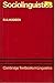 Sociolinguistics (Cambridge Textbooks in Linguistics)