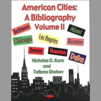 American Cities Vol. 2 : A Bibliography