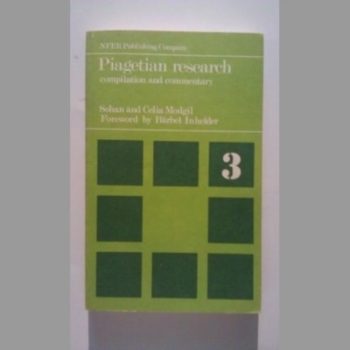 Piagetian Research: Compilation and Commentary Volume Three the Growth of Logic-Concrete and Formal Operations
