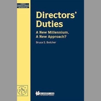 Directors' Duties: A New Millennium, a New Approach?