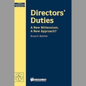 Directors' Duties: A New Millennium, a New Approach?