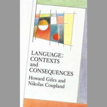 Language : Contexts and Consequences