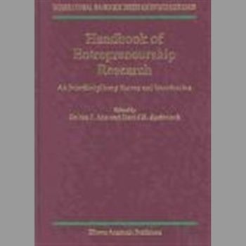 Handbook of Entrepreneurship Research: An Interdisciplinary Survey and Introduction