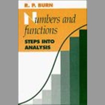 Numbers and Functions: Steps to Analysis