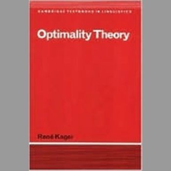 Optimality Theory (Cambridge Textbooks in Linguistics)