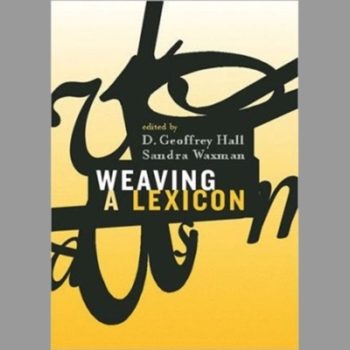 Weaving a Lexicon (Bradford Books)