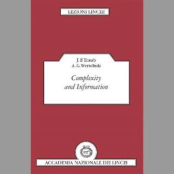 Complexity and Information (Lezioni Lincee)