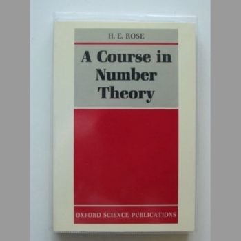 A Course in Number Theory