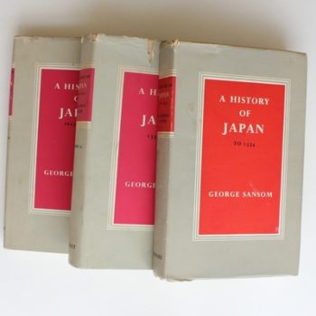 A History of Japan (3 Volume Set)