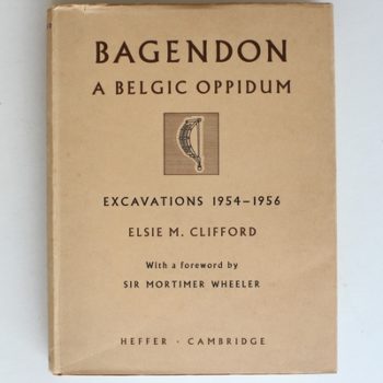 Bagendon: A Belgic Oppidum, A record of the excavations of 1954-56