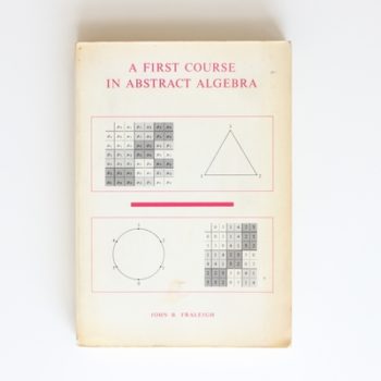 A First Course in Abstract Algebra