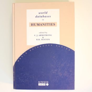 World Data Bases in Humanities (World databases series)