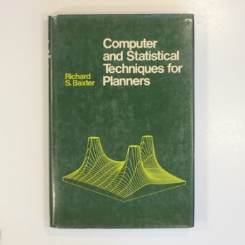 Computer and Statistical Techniques for Planners