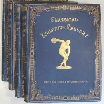 Classical Sculpture Gallery 4 Volume Set 1897-1900