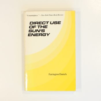 Direct Use Of The Suns Energy (paper) (Trends in Science, V. 5)