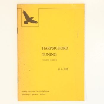 harpsichord Tuning Course Outline