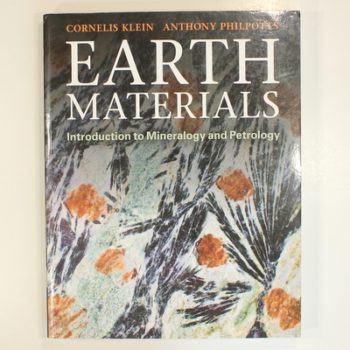 Earth Materials: Introduction to Mineralogy and Petrology