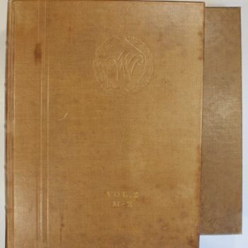 Webster's New International Dictionary 2 Volumes