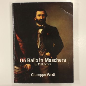 UN Ballo in Maschera in Full Score