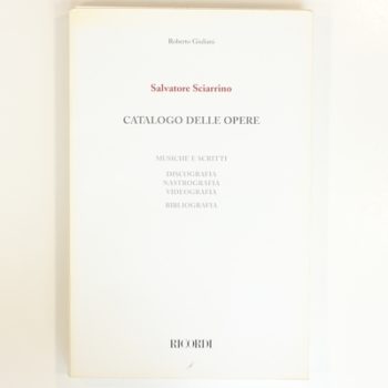 Catalogo Delle Opere