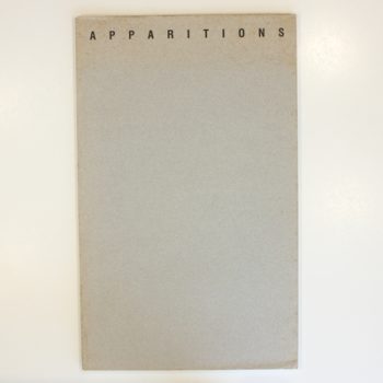 Apparitions: [an exhibition of drawings and illustrations by Rolf Brandt, 7 March to 2 May 1988, Royal Festival Hall, London]