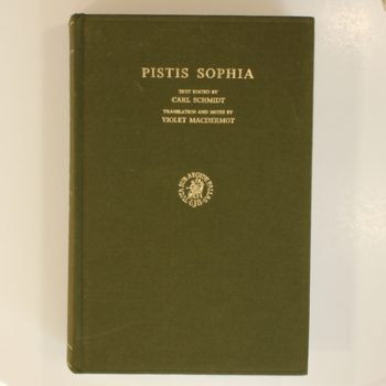 Pistis Sophia (Nag Hammadi Studies Volume IX)